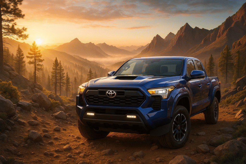 2024 Toyota Tacoma TRD Pro driving Pro